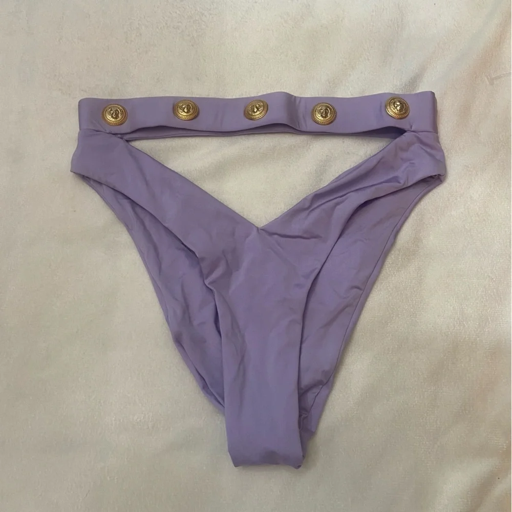 New! Monica Hansen beachwear MHB rich and fab bikini bottoms 1096